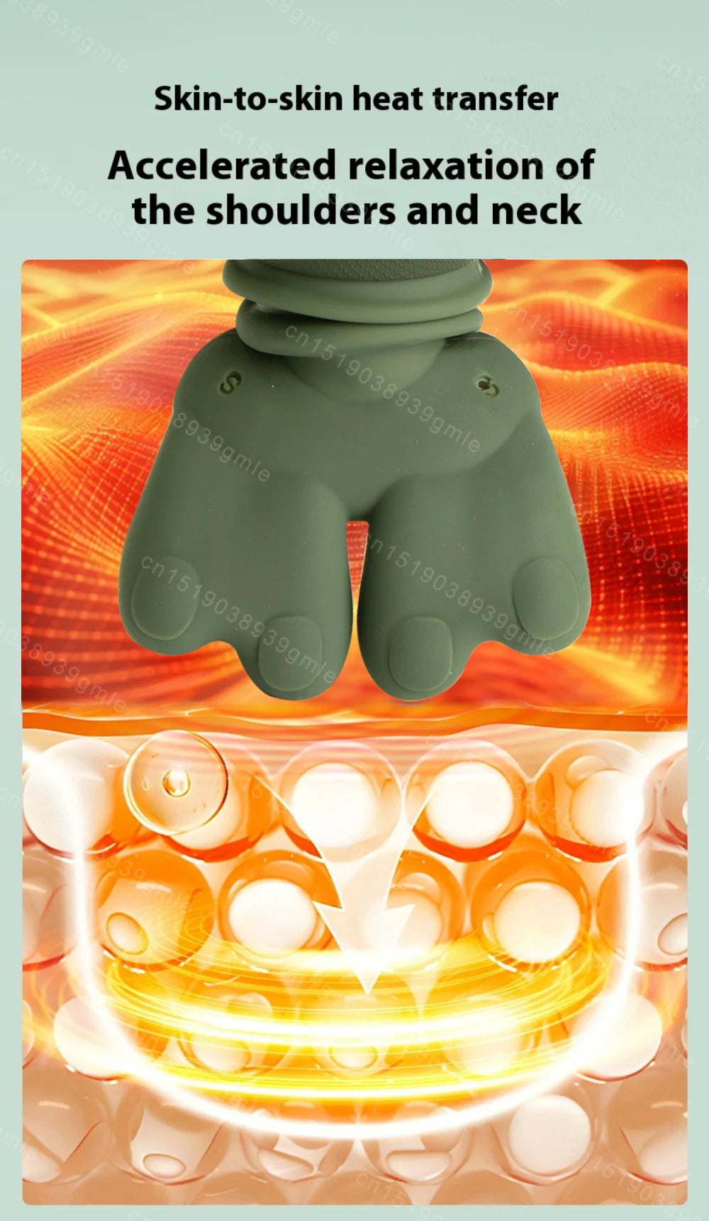 HeatFlex Bionic Hand Neck Massager