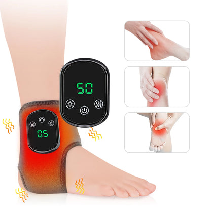 HeatFlex Ankle Heat & Vibration Massager