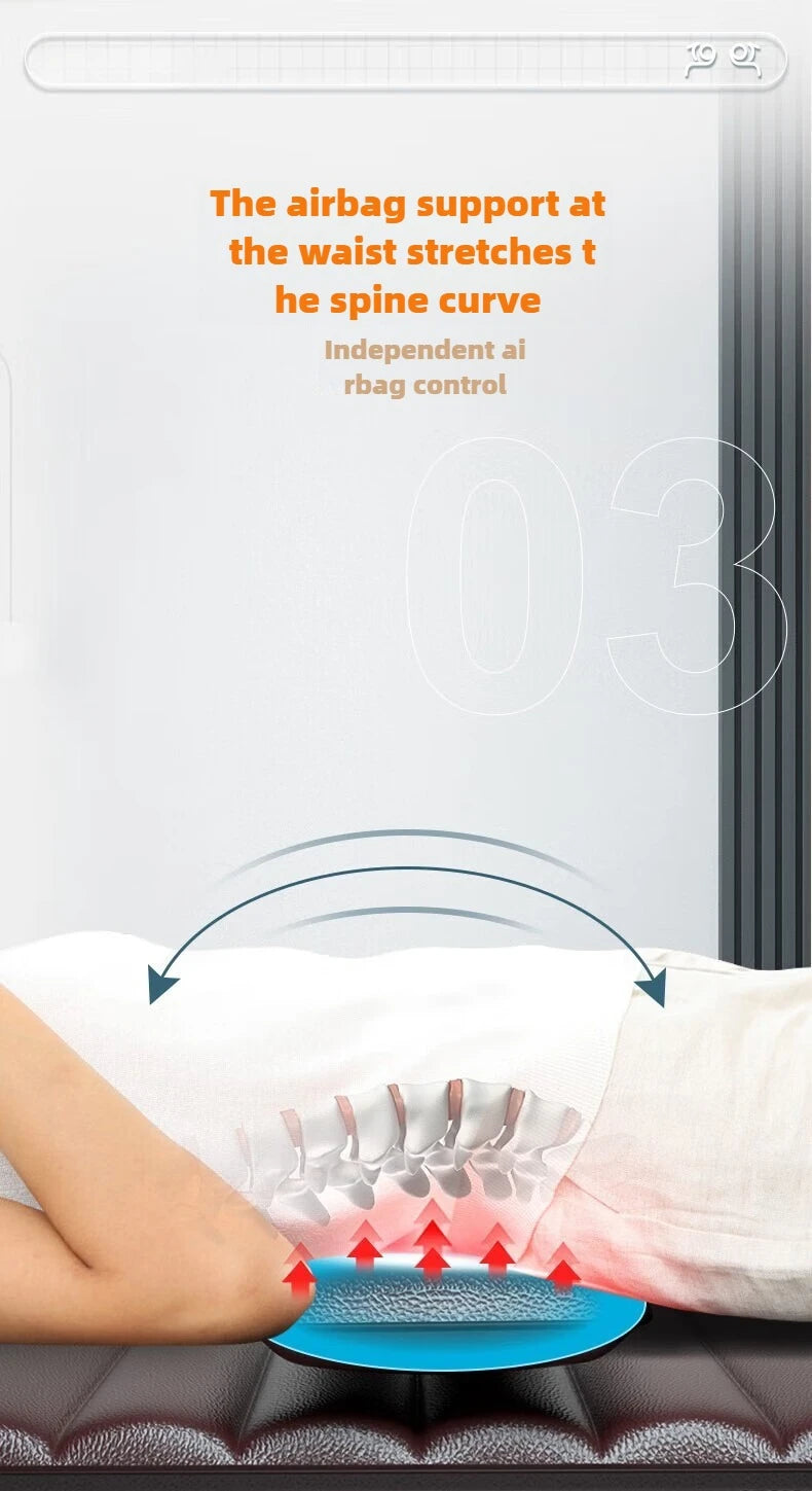 HeatFlex Full-Body Heating Massage Mattress
