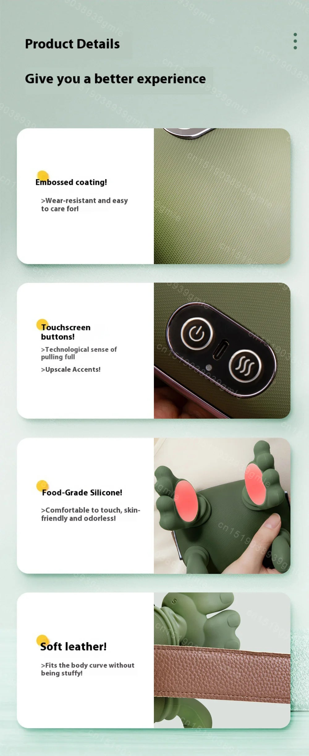 HeatFlex Bionic Hand Neck Massager