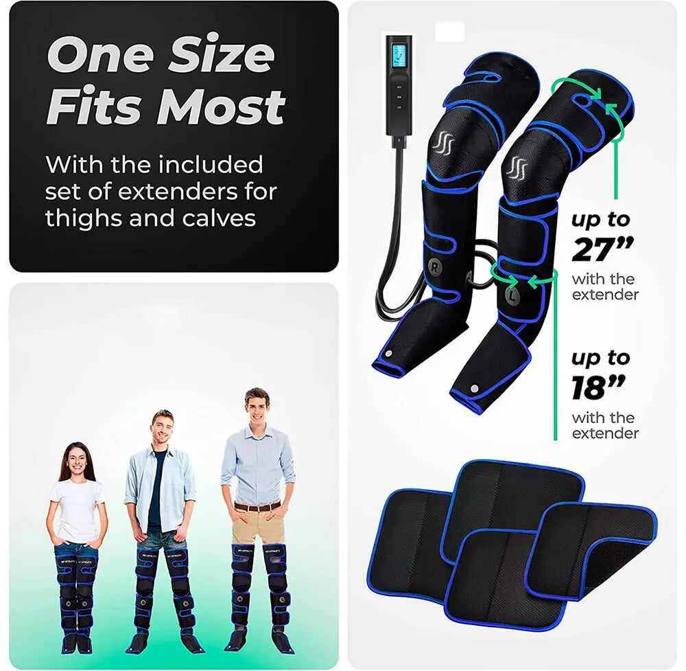 HeatFlex Air Compression Leg Massager