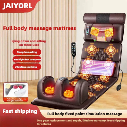 HeatFlex Full-Body Heating Massage Mattress