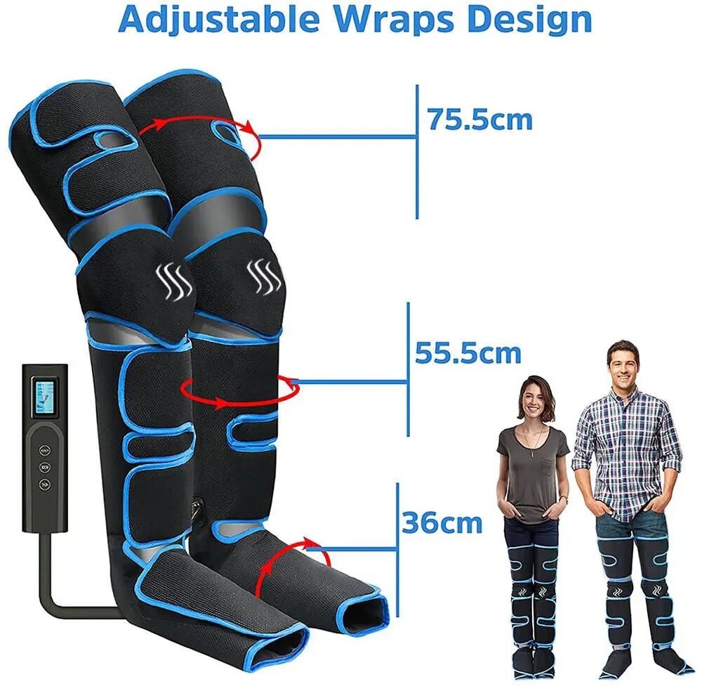 HeatFlex Air Compression Leg Massager
