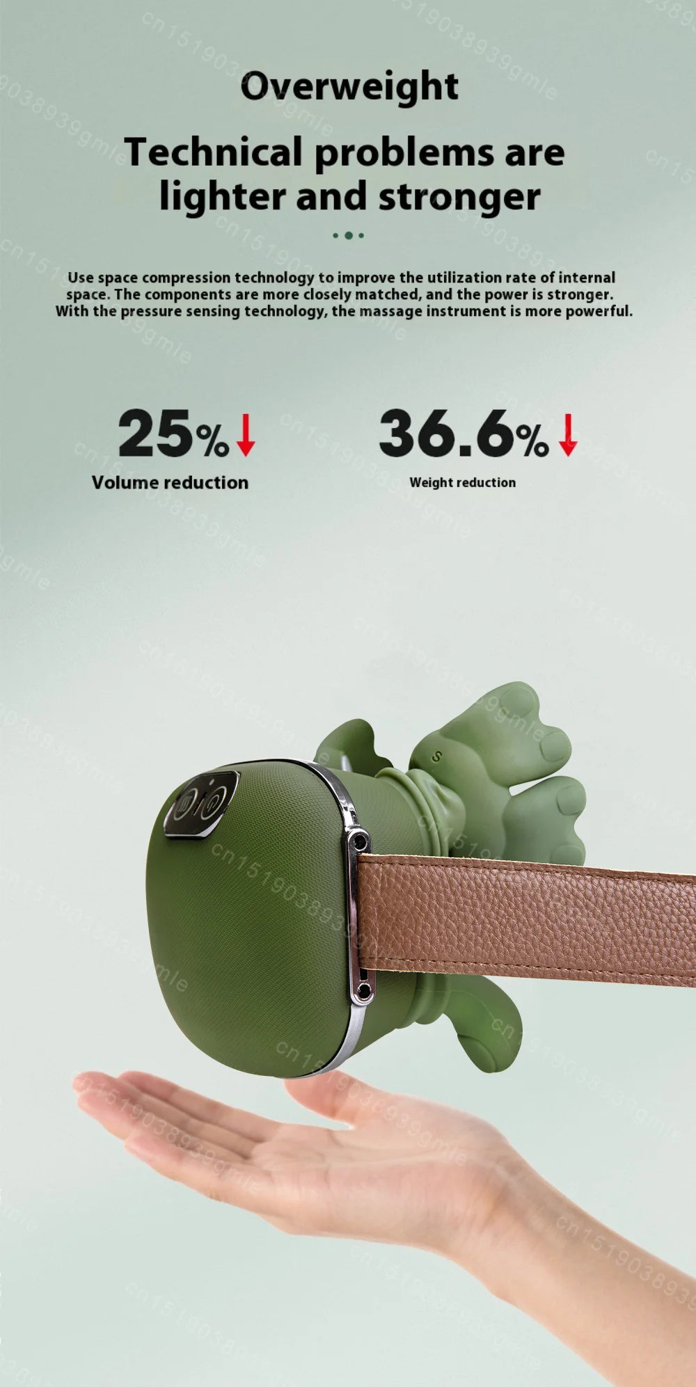 HeatFlex Bionic Hand Neck Massager