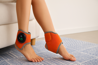 HeatFlex Ankle Heat & Vibration Massager