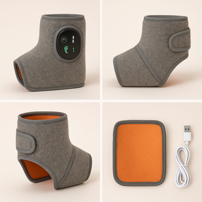 HeatFlex Ankle Heat & Vibration Massager